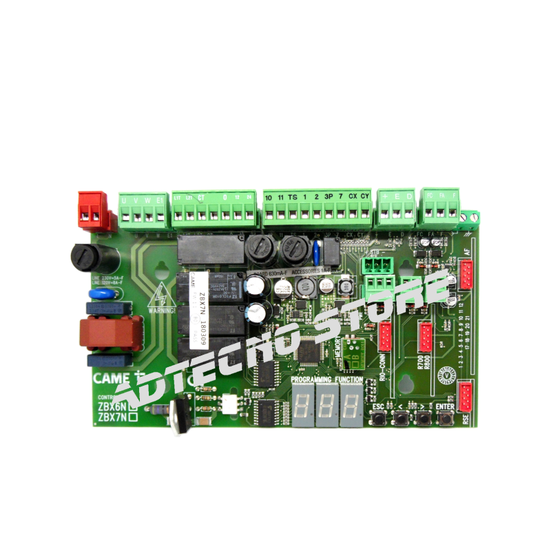 CAME ZBX7N 880010065 Scheda per motori BX — free download